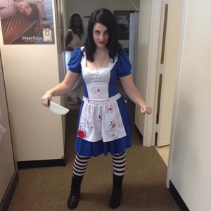 <Leg Avenue> Alice Madness Halloween Costume